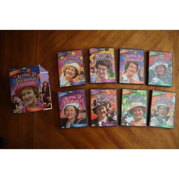 Roy Clarke's Keeping Up Appearances The Full Bouquet 8 Disc DVD Series Set BBC - Picture 2 of 9